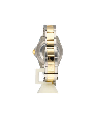 Rolex Submariner Date 40 NEW ROLEX SERVICE - 2000 B+P | steel - yellow gold blue - bluesy