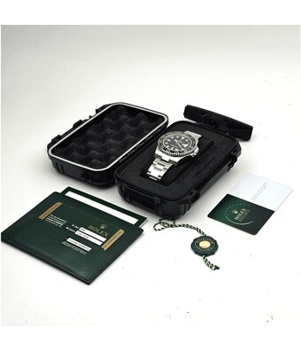 Rolex GMT-Master II 40 NEW ROLEX SERVICE  - 2014 + papers | steel black ceramic Oyster