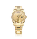 Rolex Day-Date 36 - 2015 + papers | yellow gold President champagne