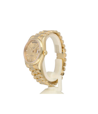 Rolex Day-Date 36 - 2015 + papers | yellow gold President champagne
