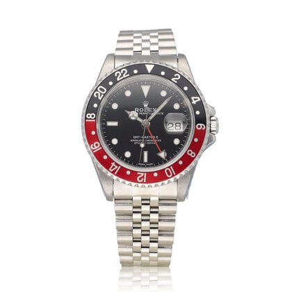 GMT-Master II 40 NEW ROLEX SERVICE - R-serial - 1988 | Coke steel Jubilee