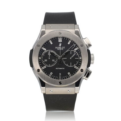 Classic Fusion Titanium black Chronograph 45 2013 box + papers | titanium
