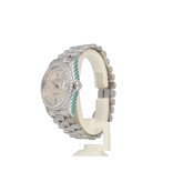 Rolex Day-Date 36 - 1989 platinum factory diamond - baguette President