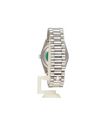 Rolex Day-Date 36 - 1989 platinum factory diamond - baguette President