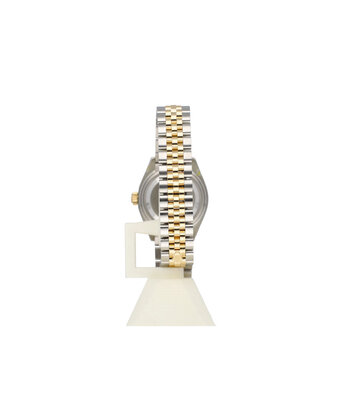 Rolex Lady-Datejust 28 NEW ROLEX SERVICE - 2020 B+P | steel / yellow gold white roman Jubilee