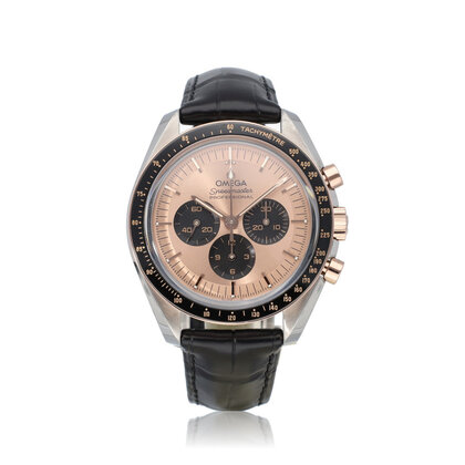 Speedmaster Moonwatch Professional 42 - 2024 box + papers | seel gold pink