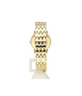 Omega De Ville Prestige  yellow gold champagne 1999 box + papers