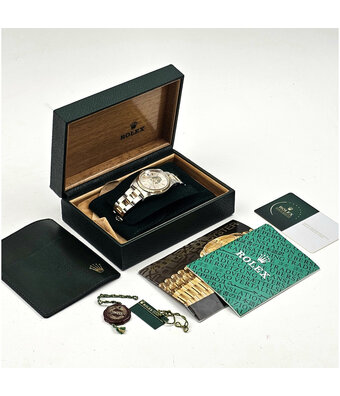 Rolex Date  34 steel - yellow gold UAE Armed Forces Oyster 1991 | NEW ROLEX SERVICE
