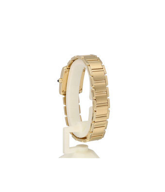 Cartier Tank Française SM EXTRA STRAP + CLASP | yellow gold SM | ref. 2385 | + papers