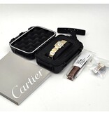 Cartier Tank Française SM EXTRA STRAP + CLASP | yellow gold SM | ref. 2385 | + papers