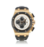 Audemars Piguet Royal Oak Offshore Rubens Barichello II 44 AP SERVICED FOR € 5.094,- | rose gold + box