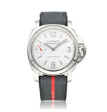 Panerai Luminor Luna Rossa 44 - 2023 box + papers | steel white limited