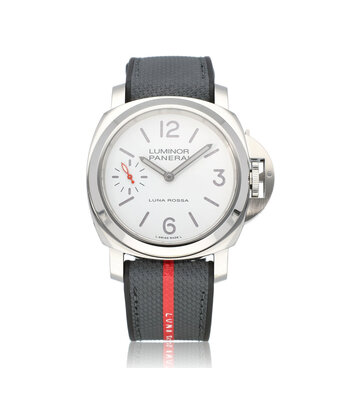 Panerai Luminor Luna Rossa 44 - 2023 box + papers | steel white limited