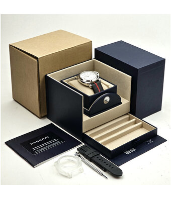 Panerai Luminor Luna Rossa 44 - 2023 box + papers | steel white limited