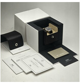 IWC Portofino Midsize Automatic 37 - 2022 box + papers | steel grey diamond alligator strap