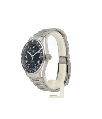 Longines Spirit Zulu Time GMT 42 - 2025 box + papers | steel black
