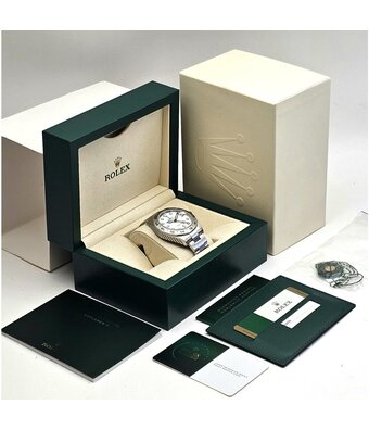 Rolex Explorer II  42 NEW ROLEX SERVICE  -  2016 B+P | white - polar - orange