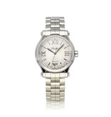 Chopard Happy Sport  33 - 2022 box + papers | 5 diamonds  steel