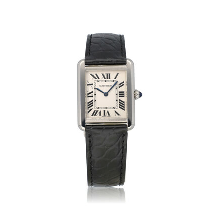 Tank Solo Small - 2015 box + papers | steel SM - small quartz | ref. W5200005 |