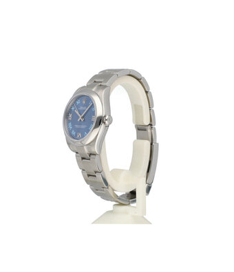 Rolex Oyster Perpetual 31 NEW ROLEX SERVICE - 2014 B+P | steel blue Oyster