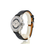 Longines Heritage Classic  40 - 2025 box + papers | steel black - white dial leather strap