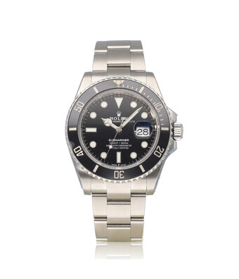Rolex Submariner Date 41 NEW ROLEX SERVICE - 2020 B+P | steel ceramic - black Oyster