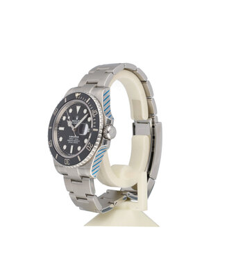 Rolex Submariner Date 41 NEW ROLEX SERVICE - 2020 B+P | steel ceramic - black Oyster