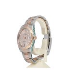 Rolex Datejust 41 NEW ROLEX SERVICE - 2019 B+P | steel - rose gold sundust Oyster