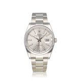 Rolex Datejust 36 - 2023 - box + papers | steel silver domed Oyster