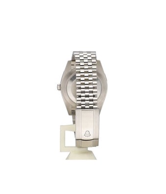 Rolex Datejust 41 NEW ROLEX SERVICE - 2024 B+P | steel mint green Jubilee