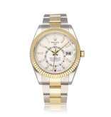 Rolex Sky-Dweller  42 - 2020 box + papers | steel / yellow gold white Oyster