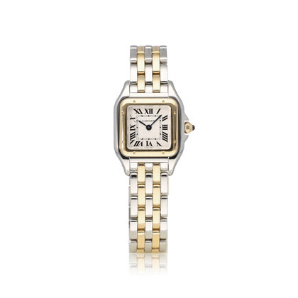 Panthère de Cartier   - 2019 B+P | steel - yellow gold silver roman | ref. 4023
