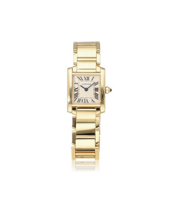 Cartier Tank Française SM yellow gold SM - small | ref. 2385 | 2000 + papers