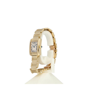 Cartier Tank Française SM yellow gold SM - small | ref. 2385 | 2000 + papers