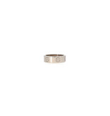 Cartier Love Ring  48 ring size 48 mm white gold 2007 box + papers