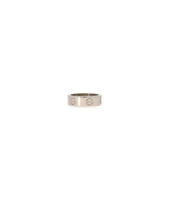 Cartier Love Ring  48 ring size 48 mm white gold 2007 box + papers