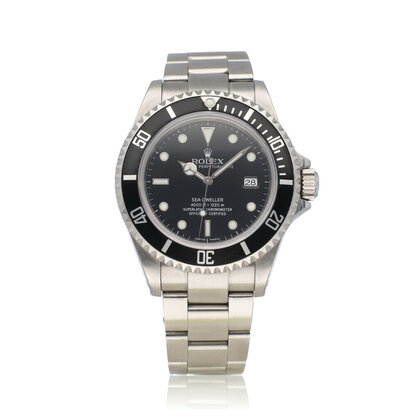 Sea-Dweller 4000 40 NEW ROLEX SERVICE - 2003 B+P | steel black Oyster