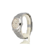 Rolex Datejust 36 Oysterquartz steel silver 1980 box + papers