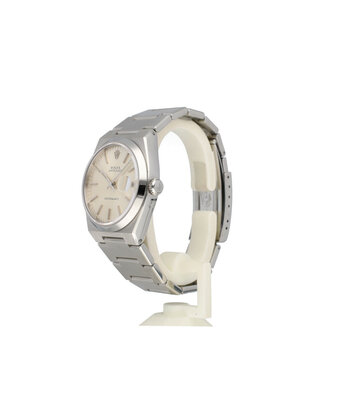 Rolex Datejust 36 Oysterquartz steel silver 1980 box + papers