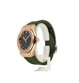 Hublot Classic Fusion King Gold Green 42 - 2023 box + papers | green rose gold automatic
