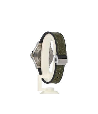 Hublot Classic Fusion Titanium Green 33 - 2025 box + e-warranty | green rubber / leather