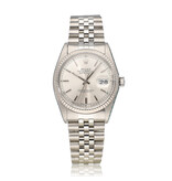 Rolex Datejust 36 NEW ROLEX SERVICE - 1988 B+P | steel silver index Jubilee