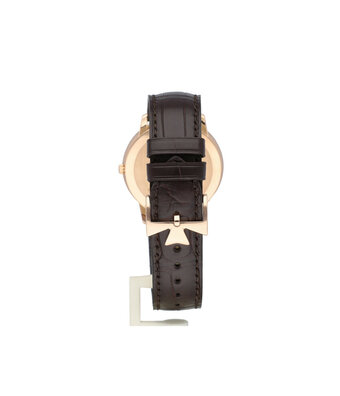 Vacheron Constantin Patrimony  40 - 2023 B+P | rose gold blue alligator leather