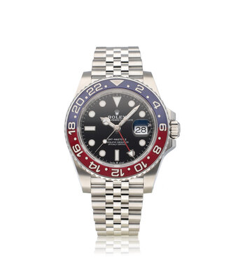 Rolex GMT-Master II 40 - 2023 box + papers | steel blue / red - Pepsi Jubilee ceramic
