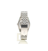 Rolex Datejust 36 steel silver tapestry Jubilee 2001 box + papers