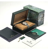 Rolex Datejust 36 steel silver tapestry Jubilee 2001 box + papers