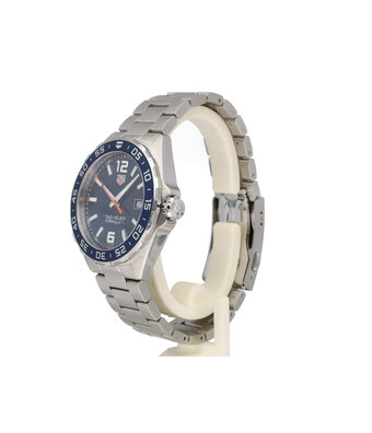 TAG Heuer Formula 1  43 steel blue date + box