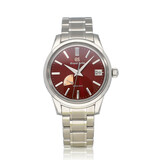 Heritage Elegance Spring Drive Limited Edition 41 - 2024 + papers | steel red power reserv