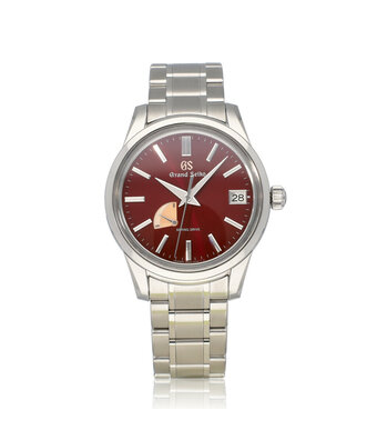Heritage Elegance Spring Drive Limited Edition 41 - 2024 + papers | steel red power reserv