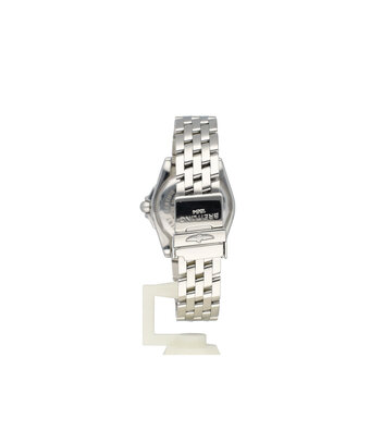 Breitling Galactic Sleek Edition 32 MOP diamond 2007 box + papers | steel white